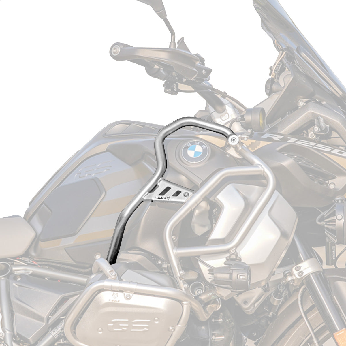UPPER CRASH BAR STIFFENER - BMW 1250GSA