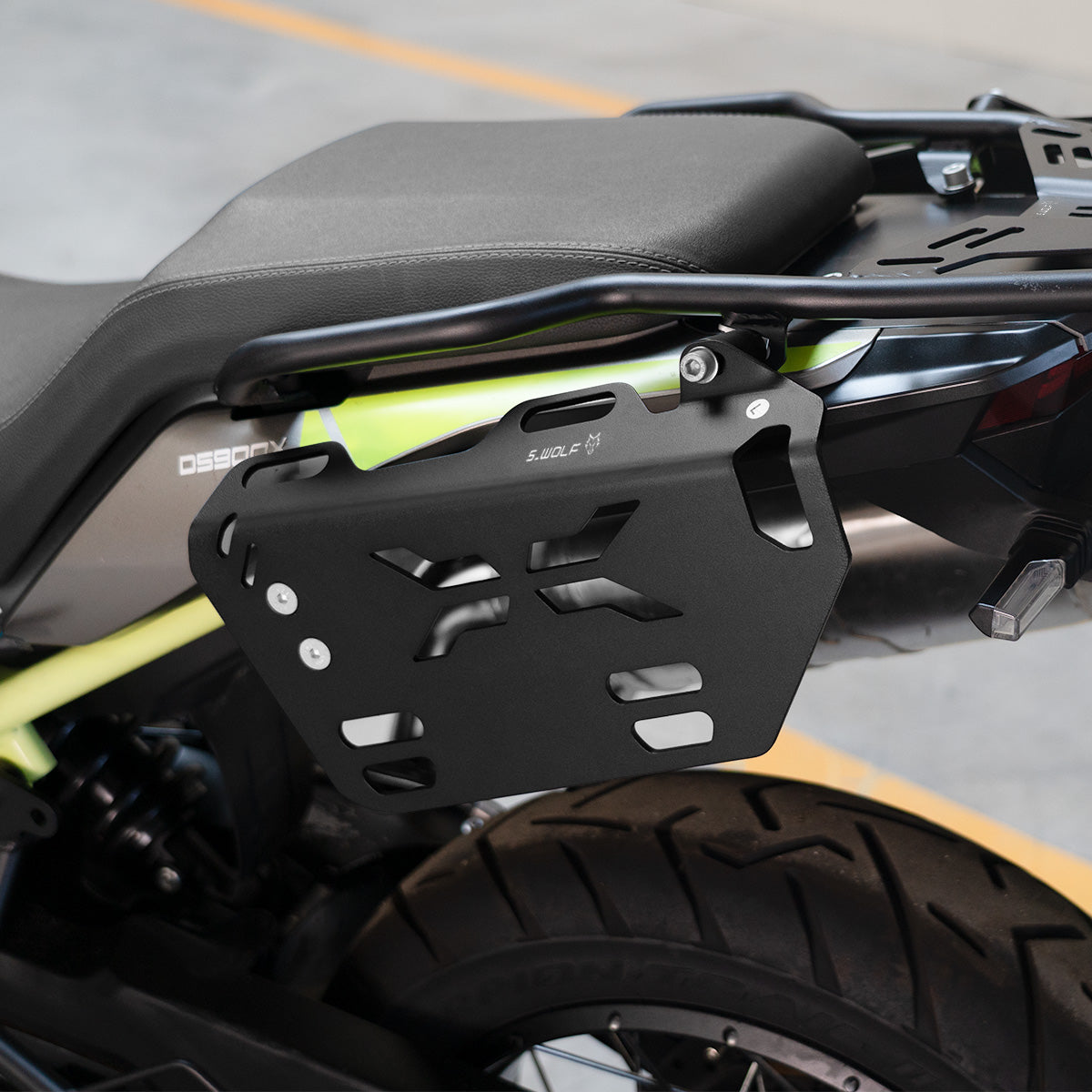 REAR RACK & SIDE EXTENSION PANEL - VOGE DS900X