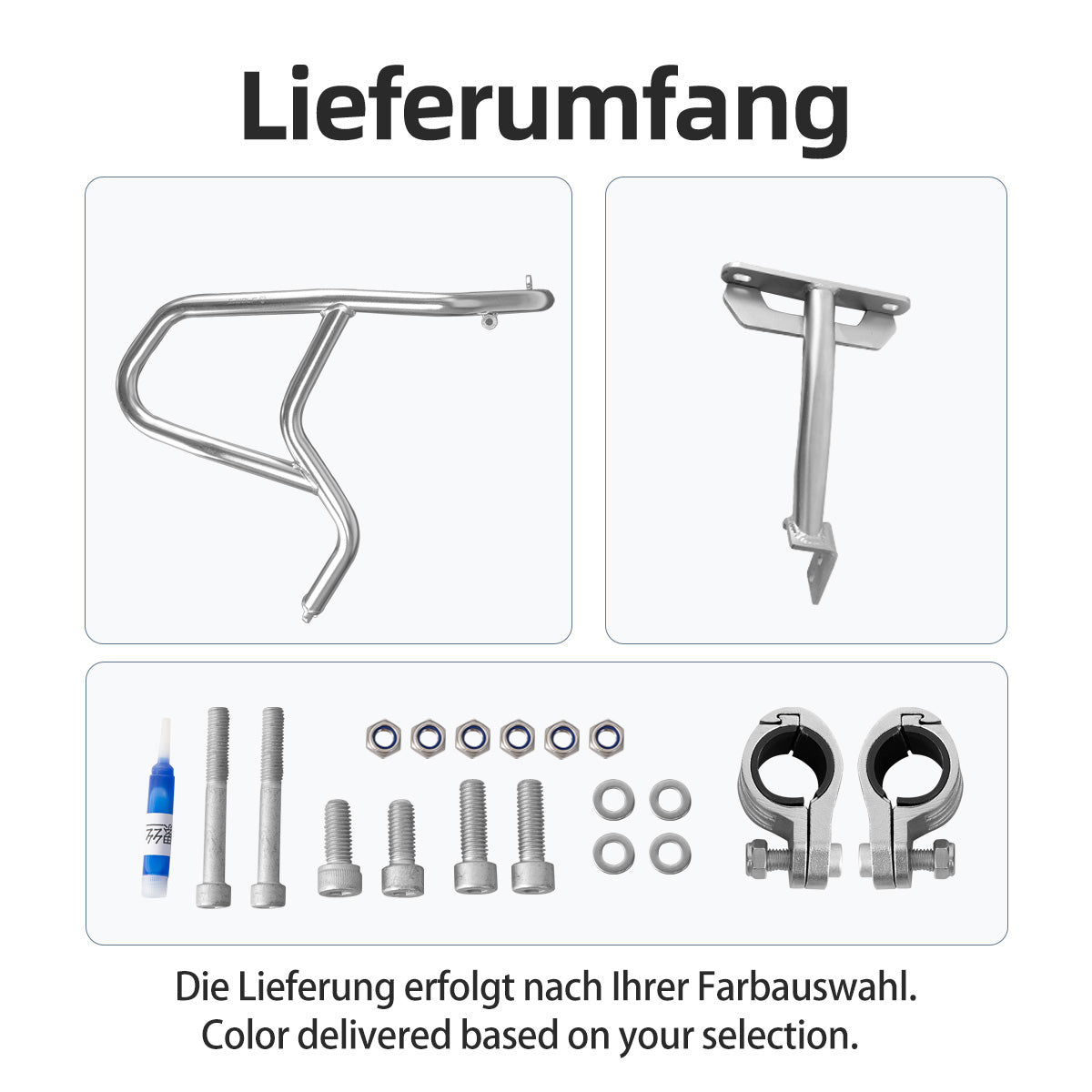 UPPER CRASH BAR - BMW 1250GS