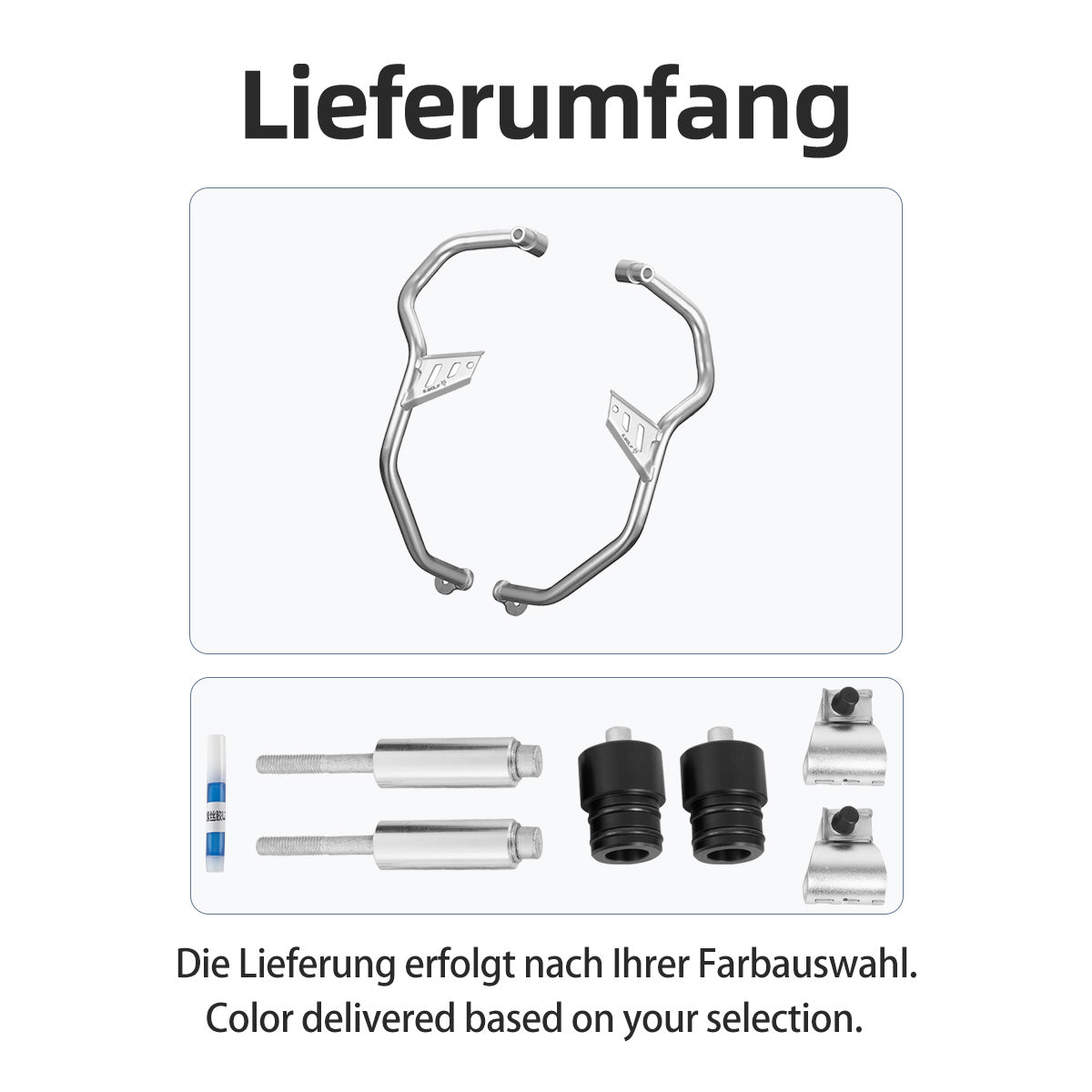 UPPER CRASH BAR STIFFENER - BMW 1250GSA